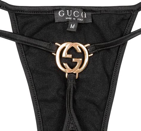 gucci g string 1997|gucci bikini chain.